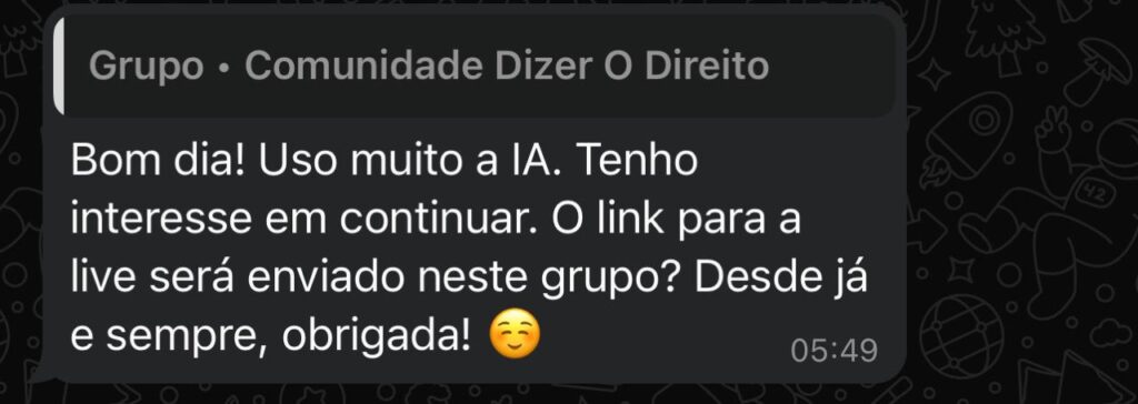 inteligência artificial direito